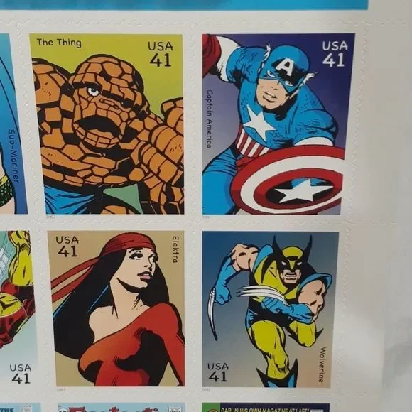 USPS Marvel Comics Super Heroes